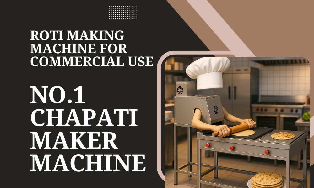 Roti Making Machine for Commercial Use - No.1 Chapati Maker Machine for Commercial Use Globally Recognized