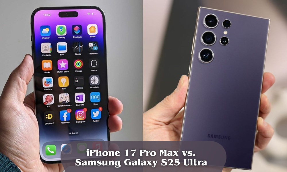 iPhone 17 Pro Max vs. Samsung Galaxy S25 Ultra