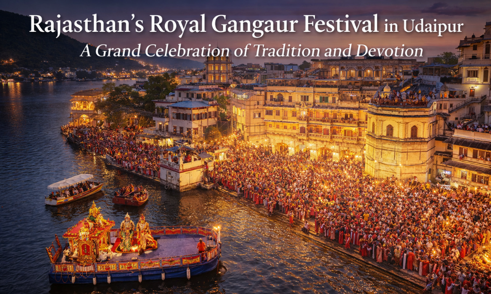 Rajasthan’s Royal Gangaur Festival in Udaipur A Grand Celebration of Tradition and Devotion
