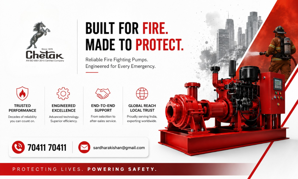Top Fire Fighting Pump Manufacturers, Suppliers & Exporters in India Trusted Brands & Buying Guide